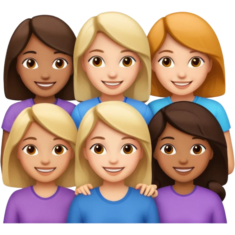 Chicas emoji