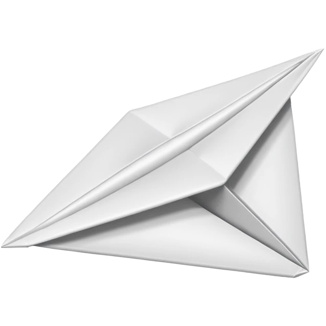 paper airplane emoji