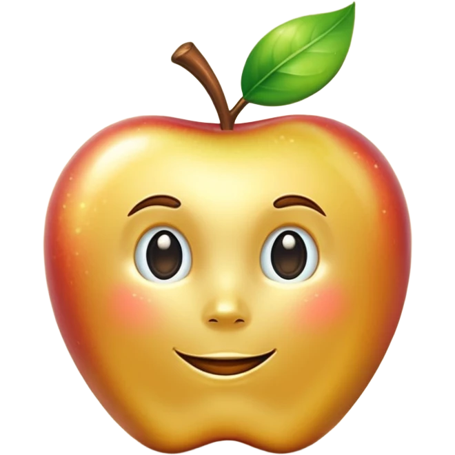 Enchanted golden apple emoji