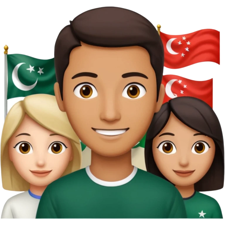 a Pakistanirl who is curious for Knowledge about Hong Kong and China, disscussion with other Pakistani friends emoji