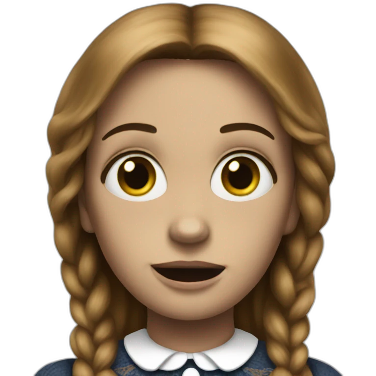 Annabelle creepy emoji