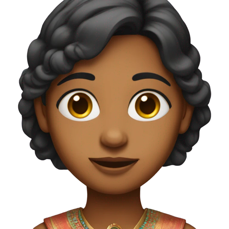 Indian girl named siri  emoji