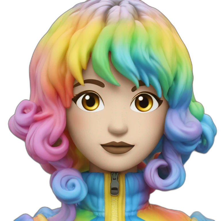 1milf, rainbow-dyed-yonihair, Gold eyes, colorful, autumn, cumulonimbus clouds on derrière Print 3d,accidentalactual-dslr-photo pawgmacrocougarportraiture of shihoriendo clear-vinyl emoji