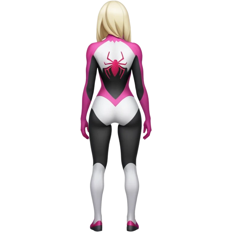 spider gwen ass from the back emoji