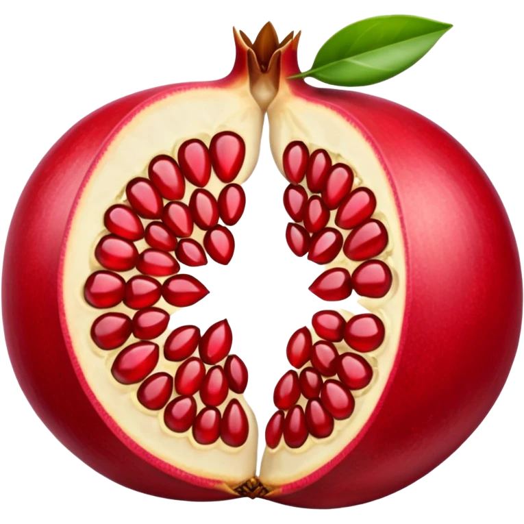pomegranate with the insides out emoji