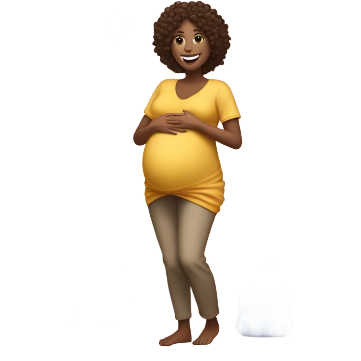 Baby due any minute can’t wait  emoji