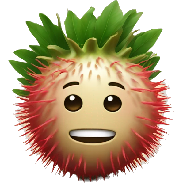 Rambutan emoji