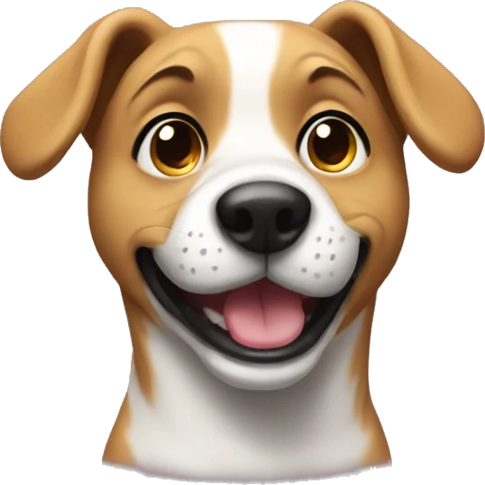 Gay dog emoji