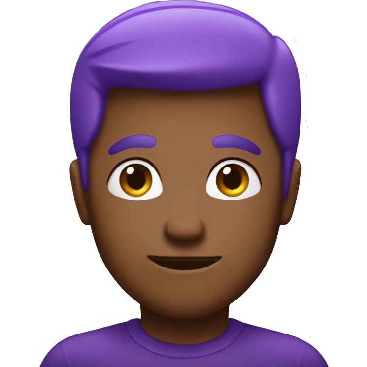 Purple emoji emoji