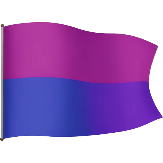 Bisexual flag emoji