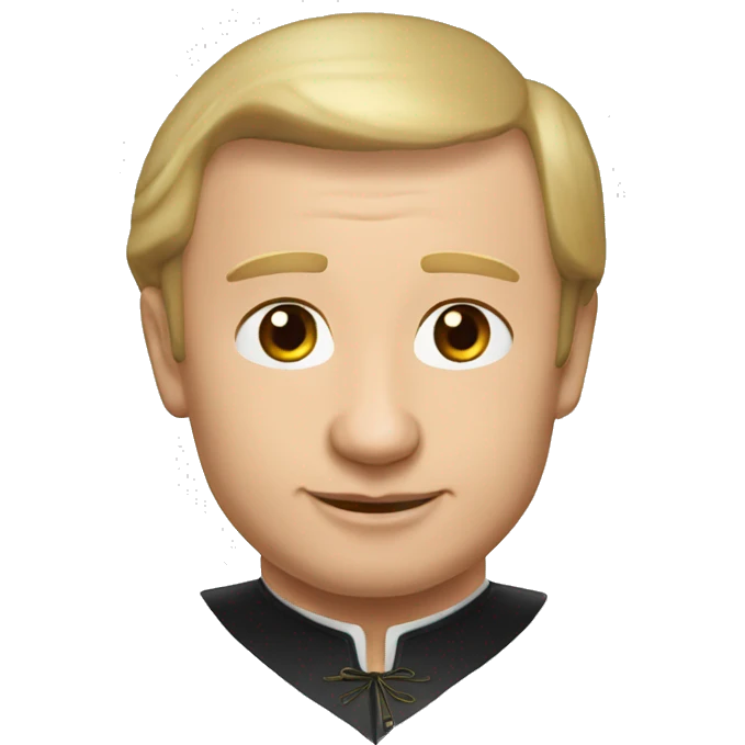 Vladimir Poutine qui fait des bisous emoji