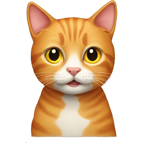 Ginger cat emoji