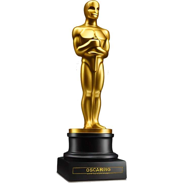 oscar statuette emoji