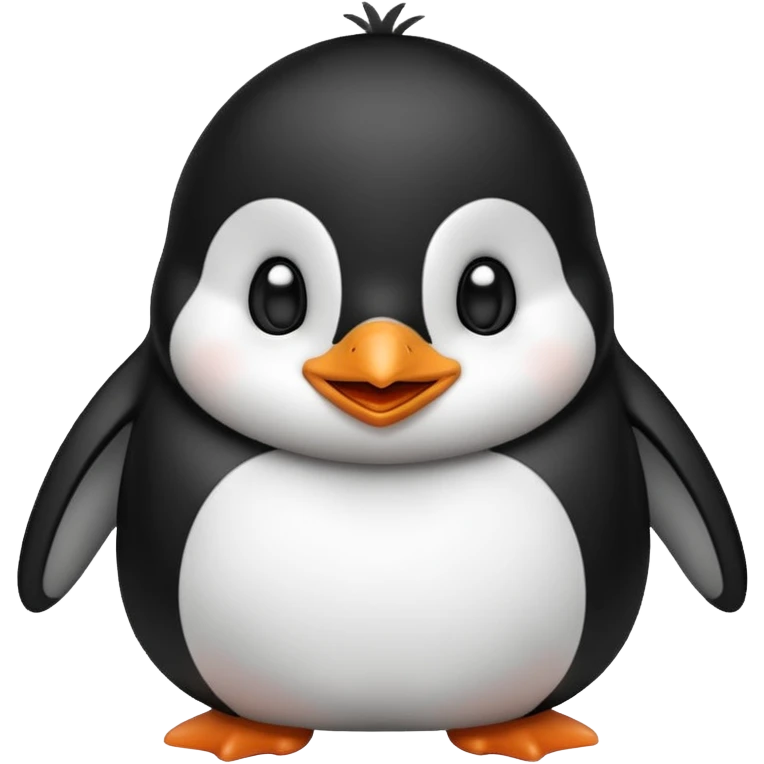 happy penguin emoji