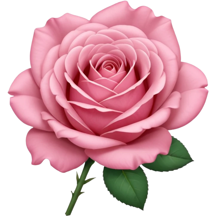 Polaroid photo of a pink rose  emoji