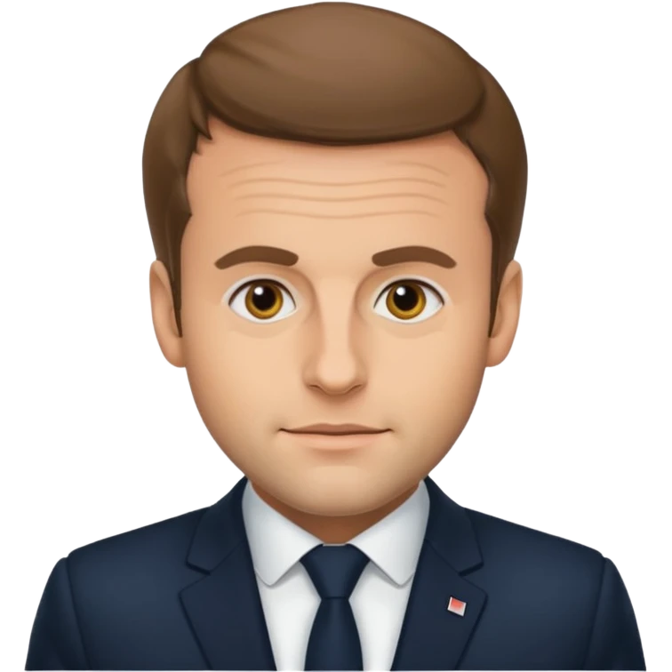 Macron chie emoji