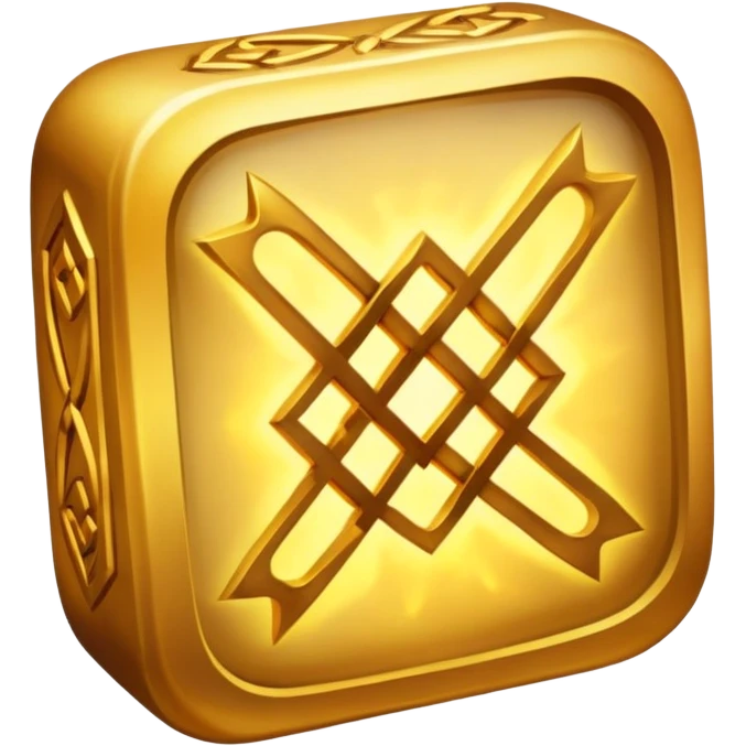 packet of glowing runes emoji