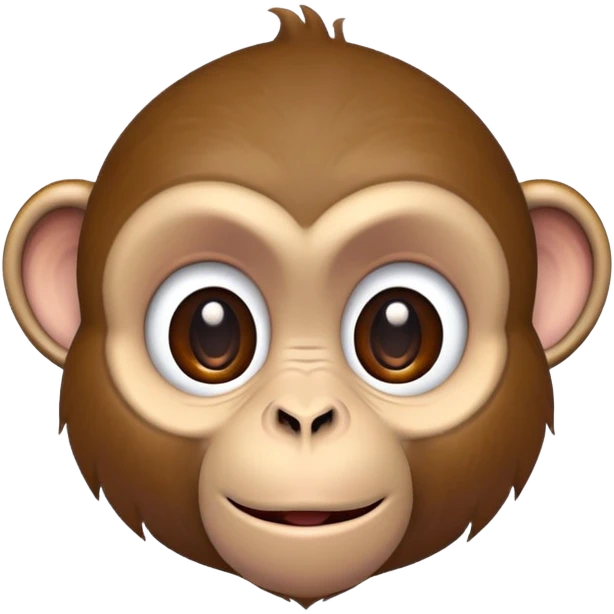Head of Monkey emoji