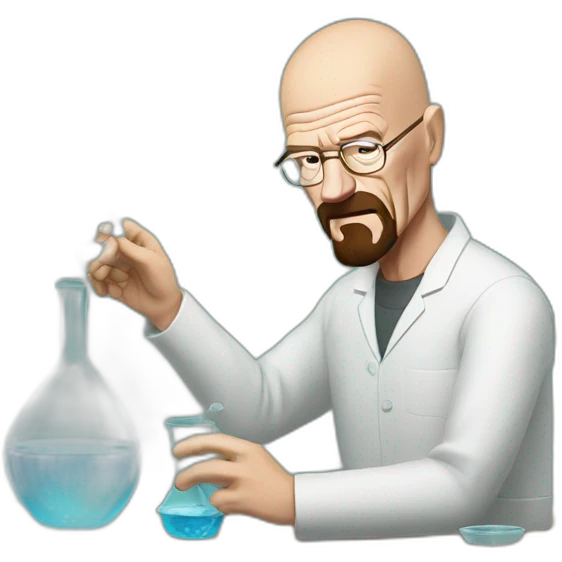 walter white making glass emoji