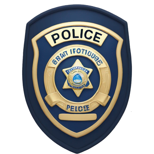 Police badge  emoji