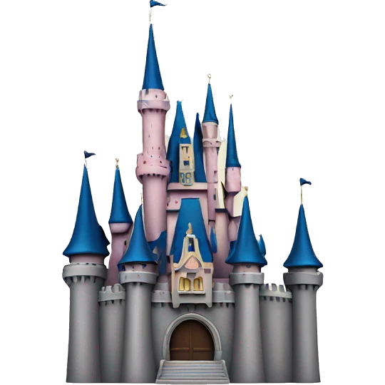 Disney castle emoji