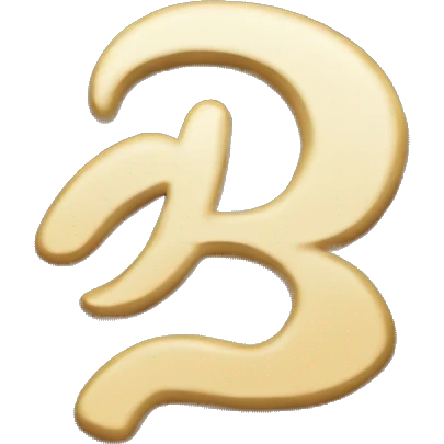 'L' letter in cloister black font emoji