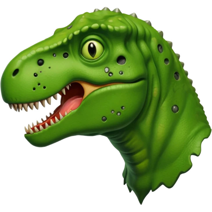 En küçük mərmi ile ölen t-rex emoji