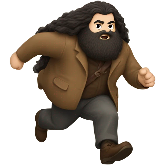 Hagrid chasing Kai Cenat emoji