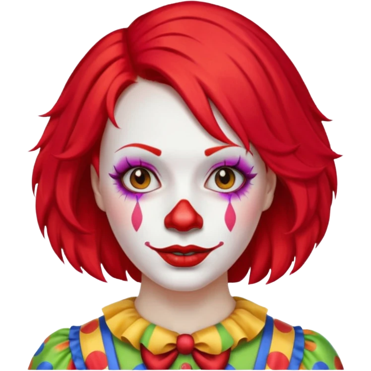 Sex clown woman emoji