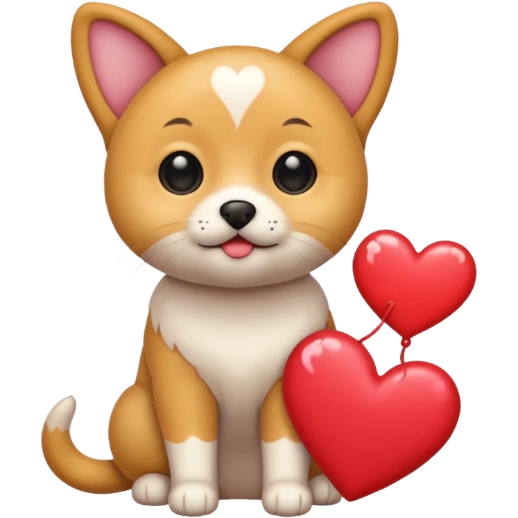 Pet Valentine emoji