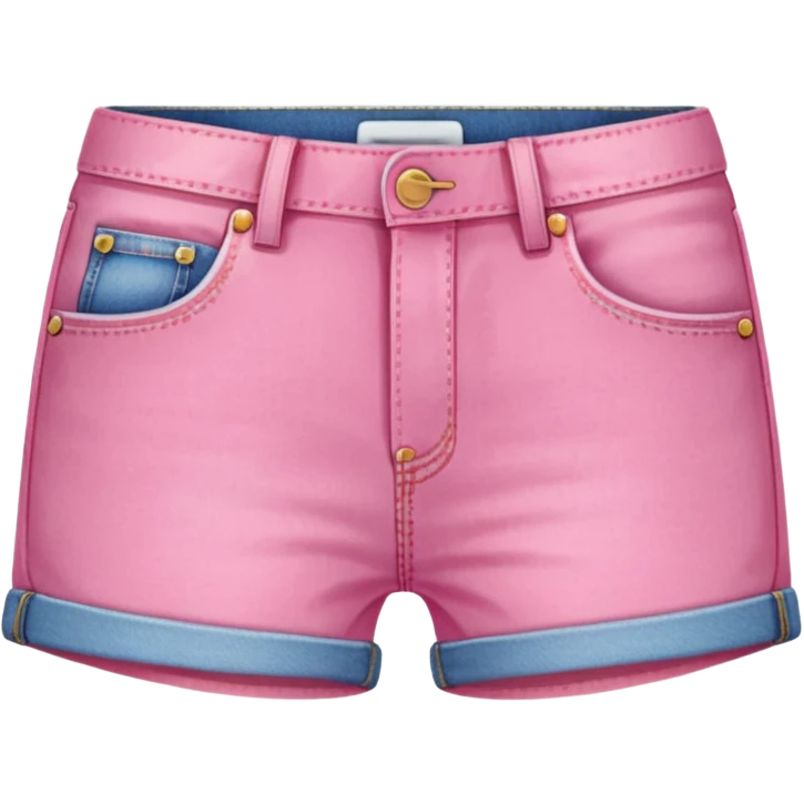 Pink short shorts emoji