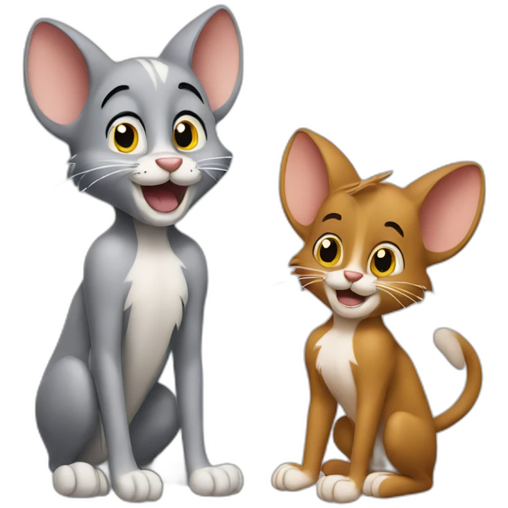 Tom and Jerry emoji