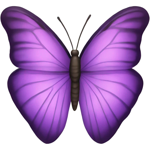 purple butterfly  emoji