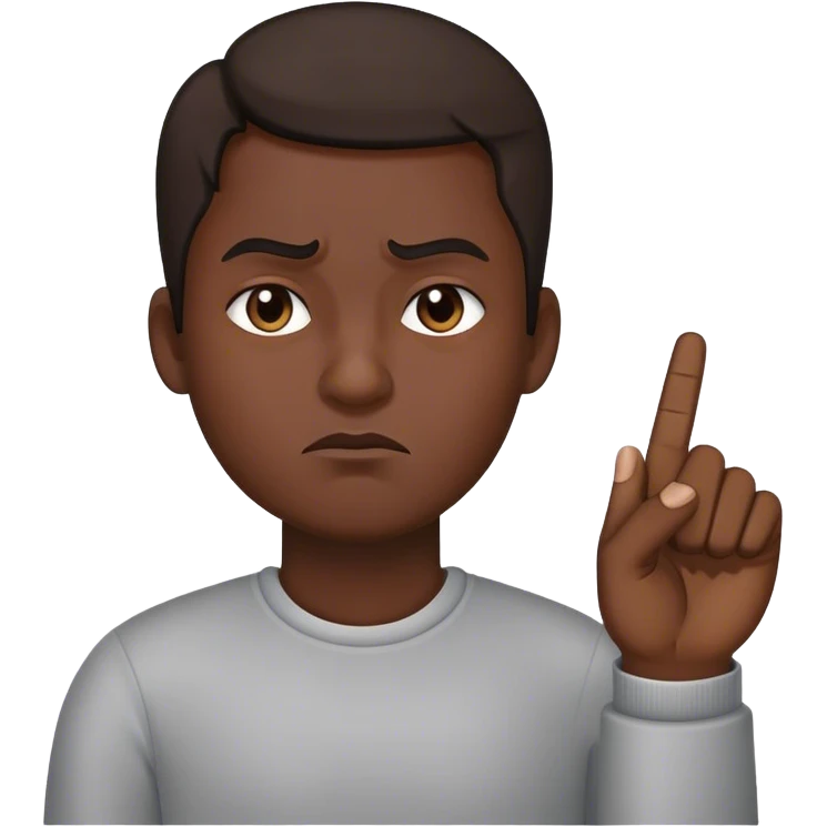😒🖕🏽 emoji