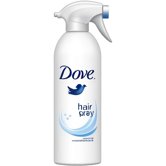 Dove hair spray emoji