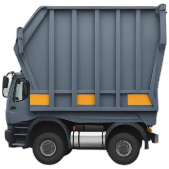 Bin lorry emoji