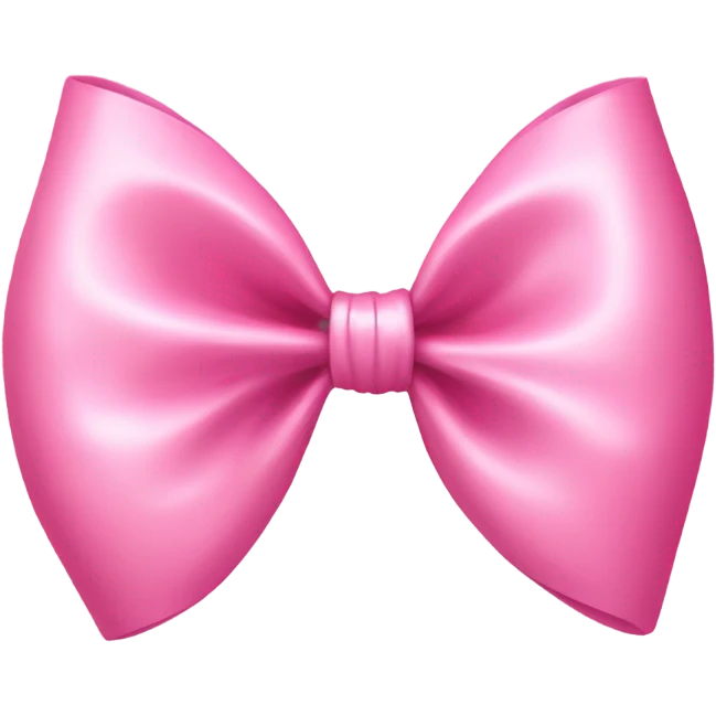 pink aesthetic bow emoji