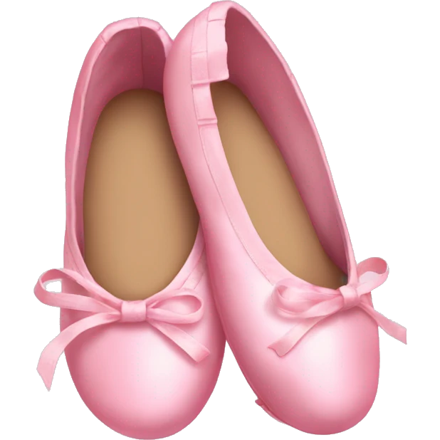 Pink ballet shoes emoji