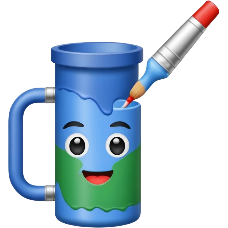 artist paint tube  emoji