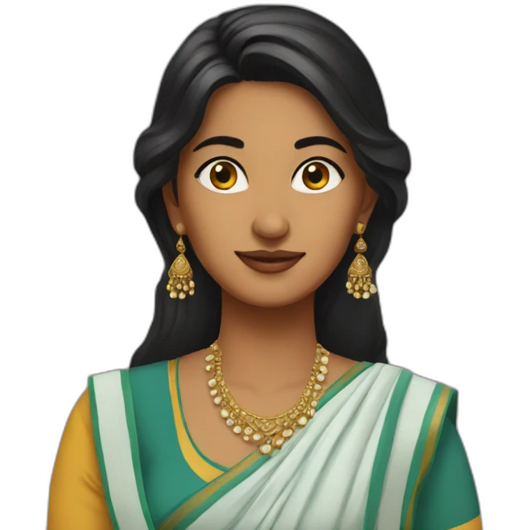 Desi girl  emoji