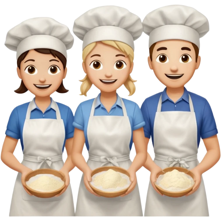 Goofy cookie bakers emoji