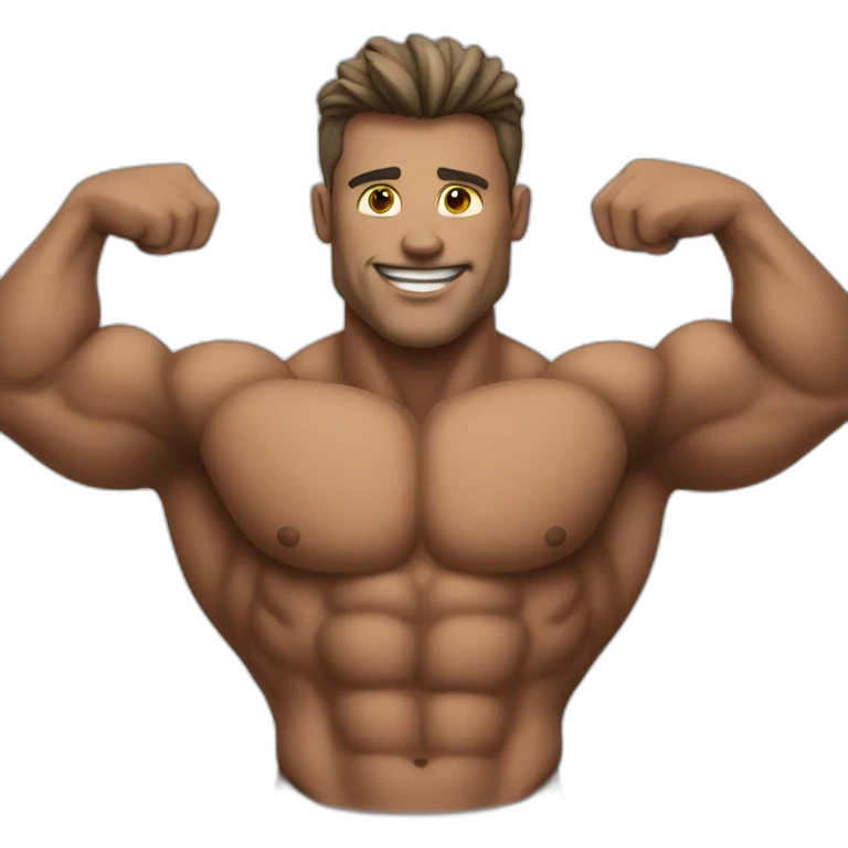 Bodybuilder emoji