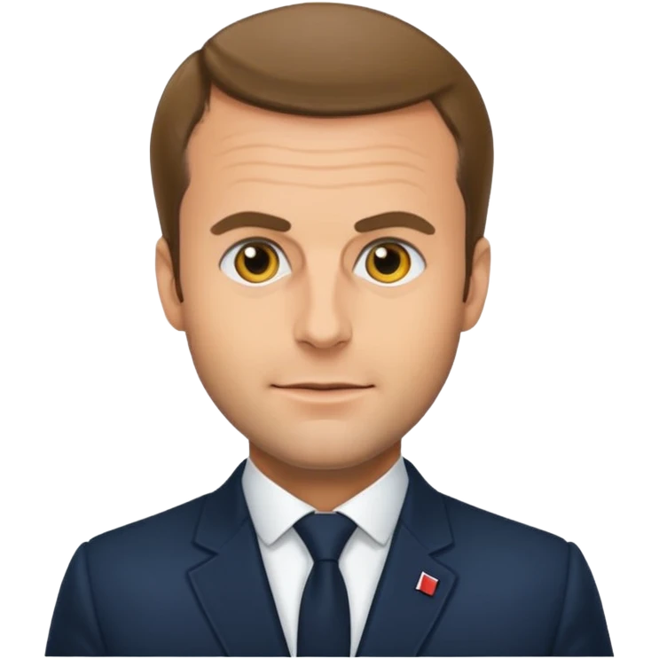 Emanuel Macron emoji