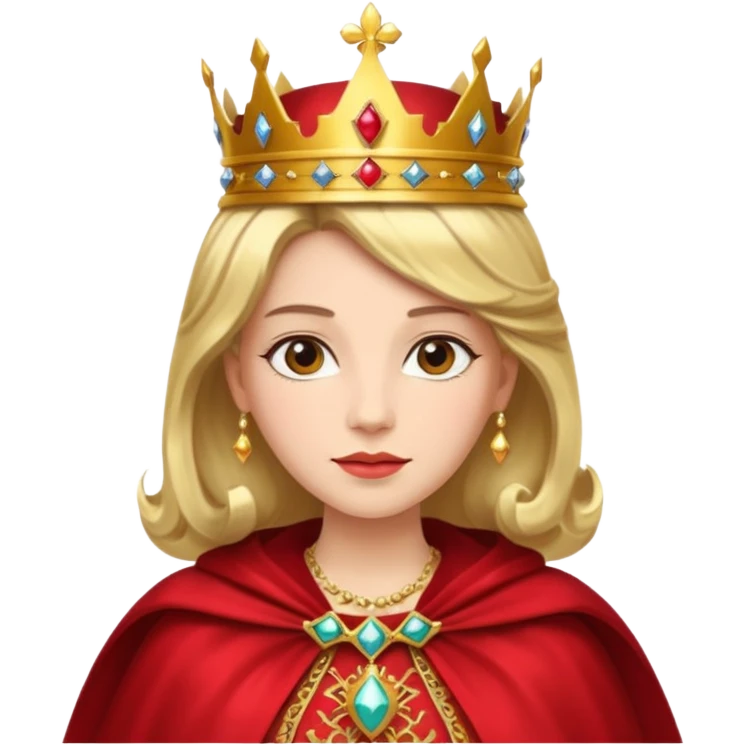 red Cape Queen emoji