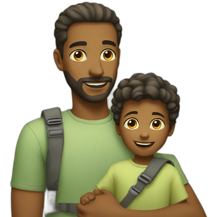 father with child emoji
