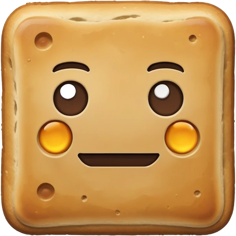Minecraft bread emoji