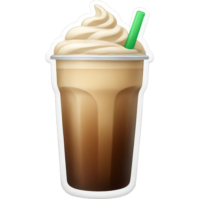 Ice coffee  emoji