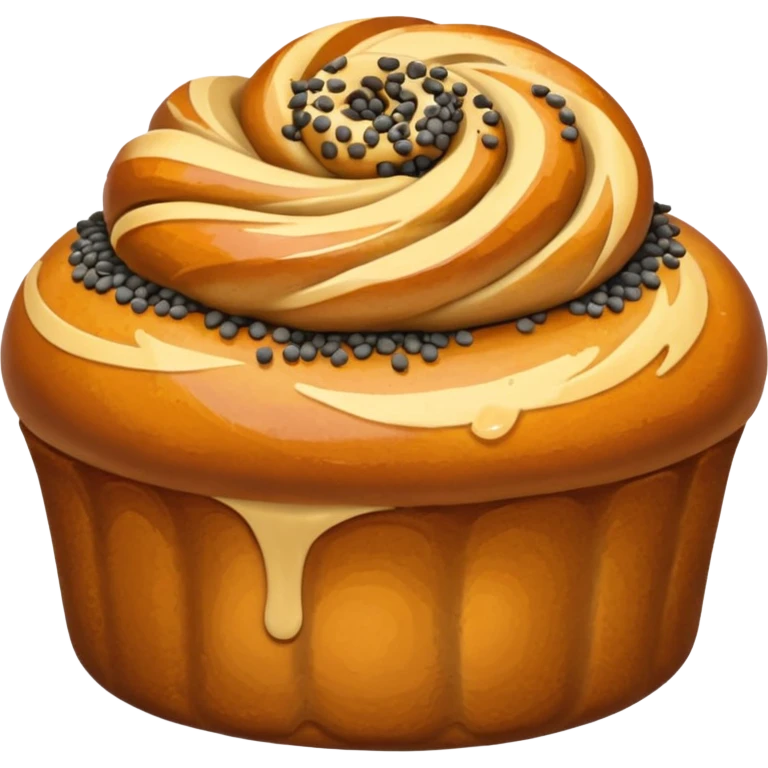 polish makowiec bun emoji