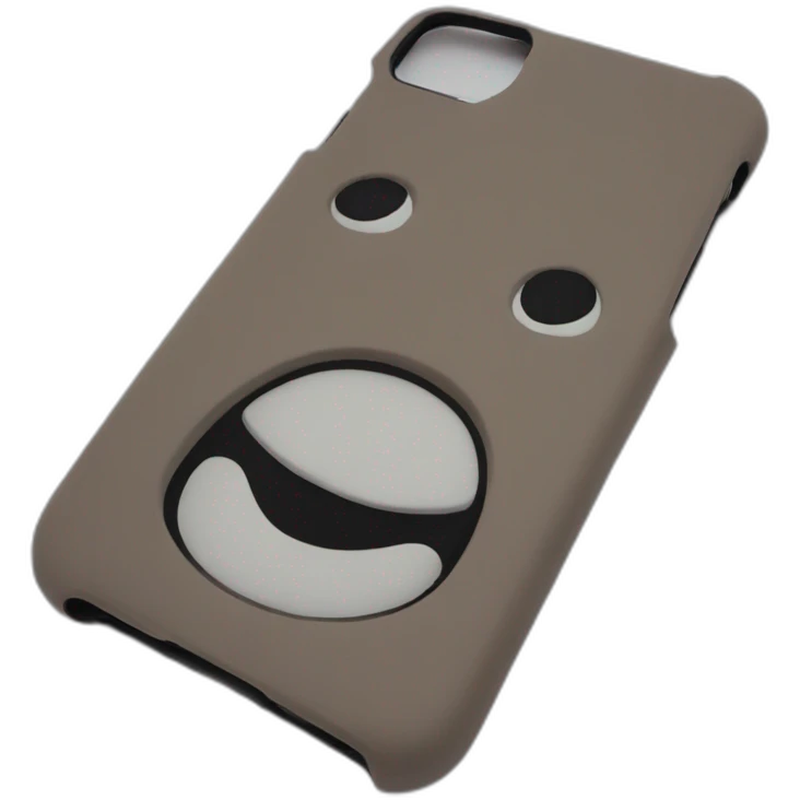 a phone case with coqutte emoji