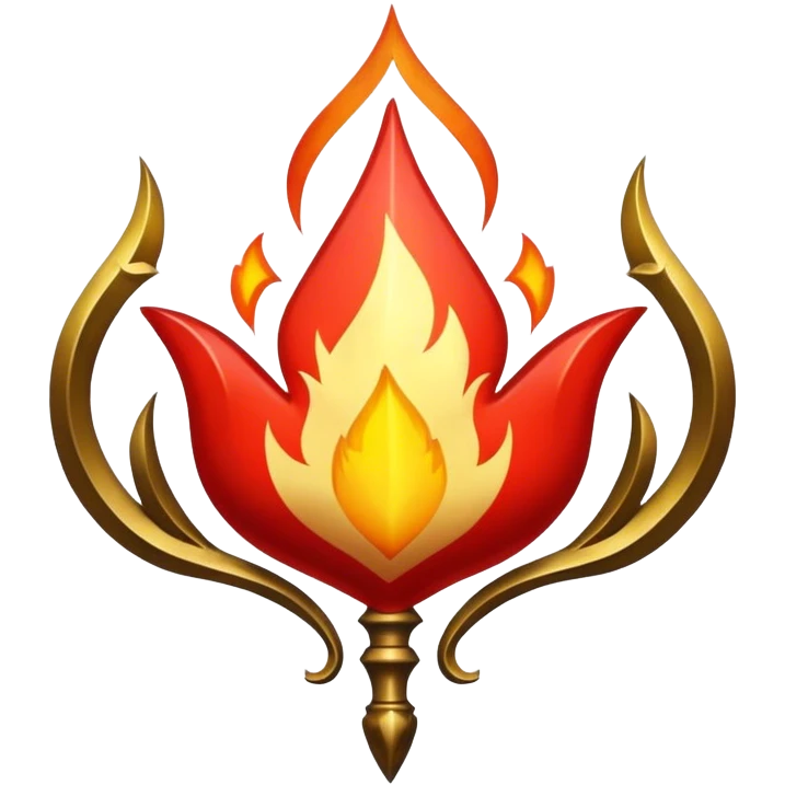 fire royal emblem emoji